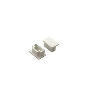 Gilflex SE2 WHI White Conduit End Caps, Pack of 20